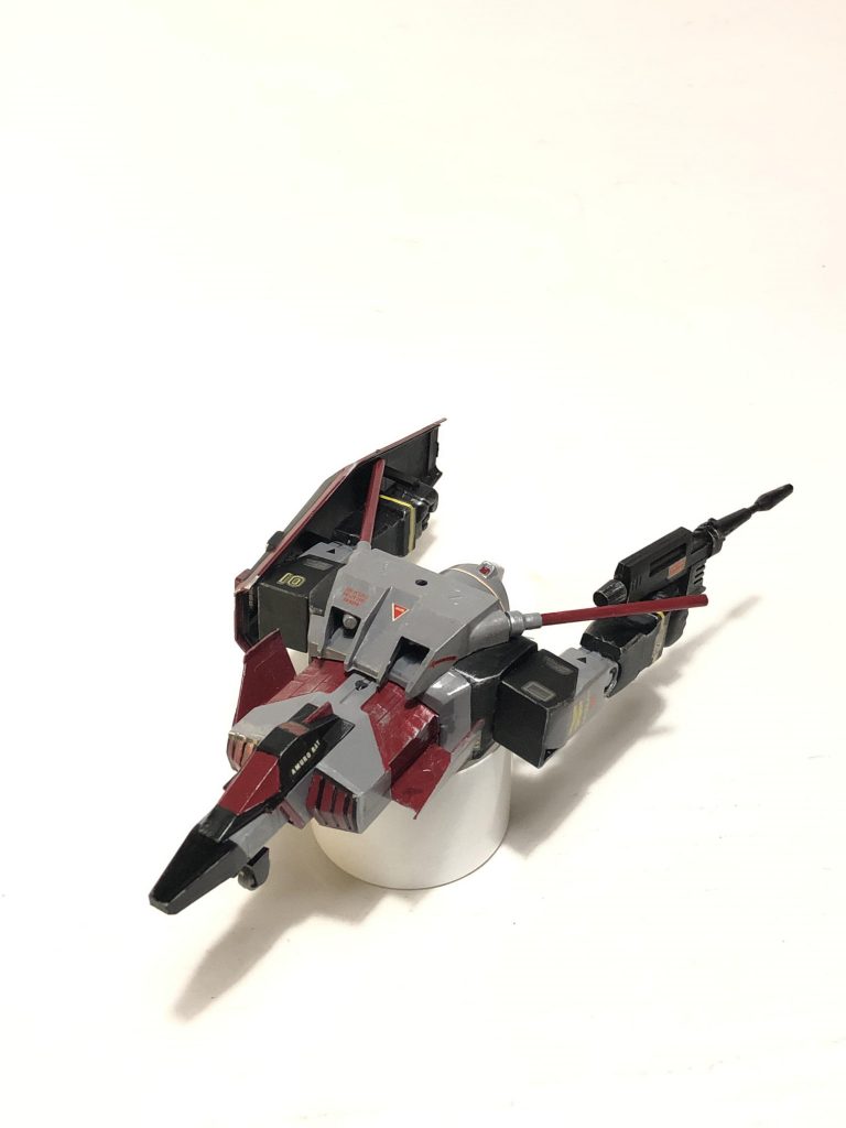 Aパーツアタッカー(Gファイター)
 
ガンダム上半身とコア・ファイターのドッキングした姿
 
ビームライフルとビームサーベルでの高い戦闘力を有する(妄想)