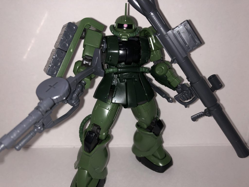 ウェザリング前の素組状態