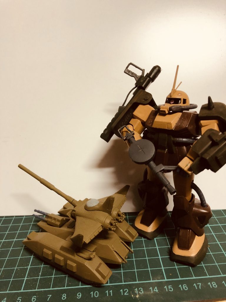 さみしかったのでディザートザクと一緒にw