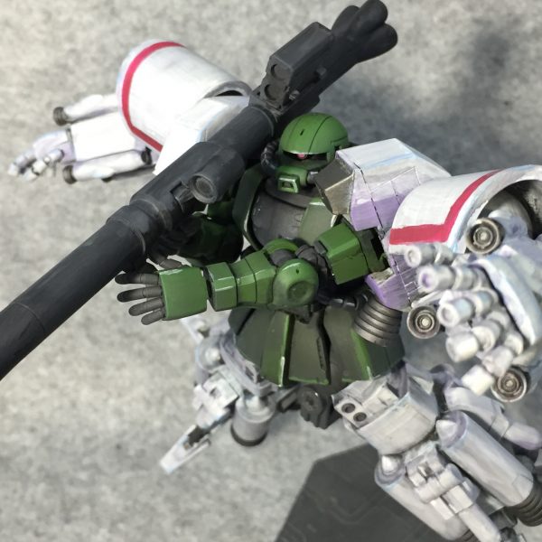 防衛戦(HG241 MS-06 ザクII)