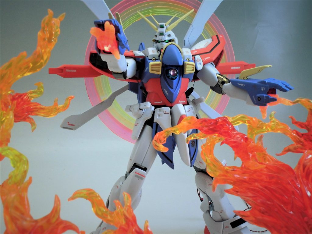 MG ゴッドガンダム–2枚目/制作者：DAYWALKER