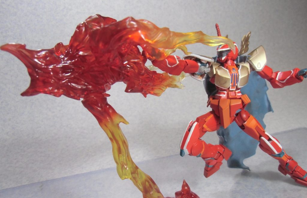 アルフェニックス、ならぬアスフェニックス!
エフェクトは他のフィギアから強奪しました。