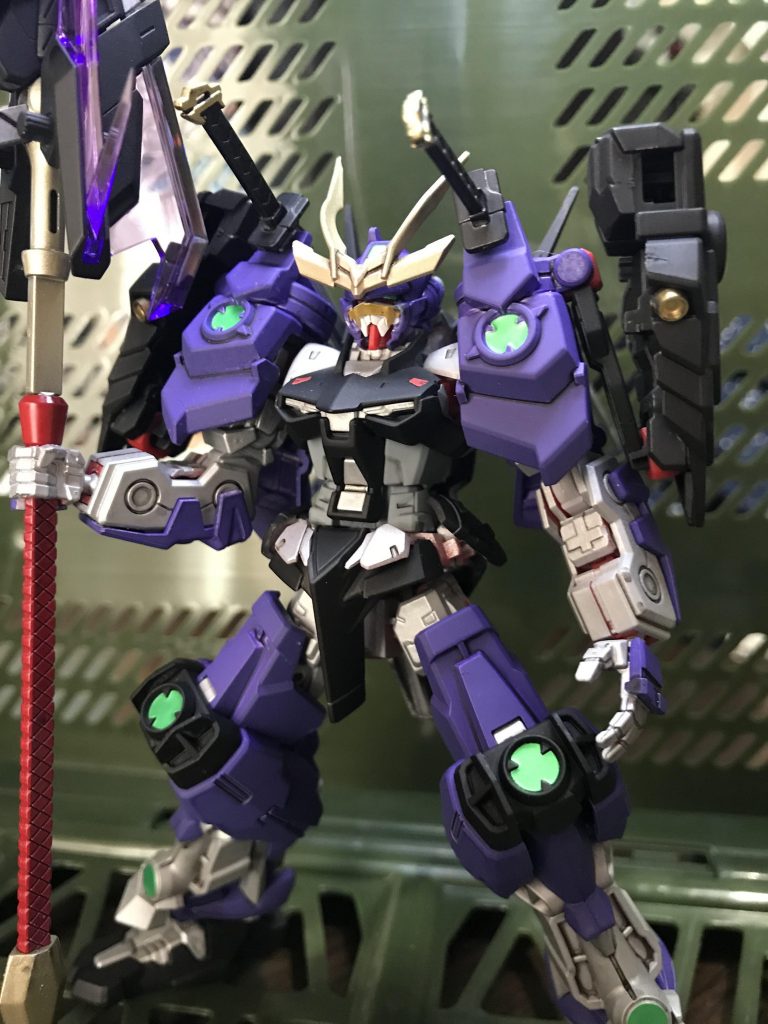 戦国アストレイ 〝紫雷〟シライ–7枚目/制作者:真樹京介