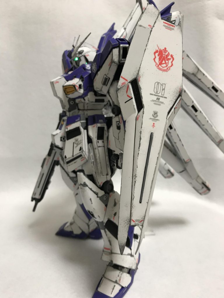MG HI-νガンダム ver.KA–6枚目/制作者：@gyuuuutora