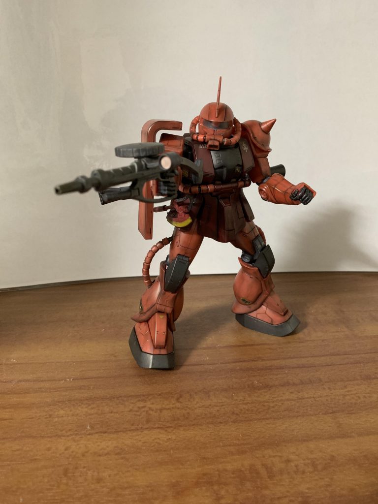 シャア専用ザク【旧】–3枚目/制作者：@Sixth_HD