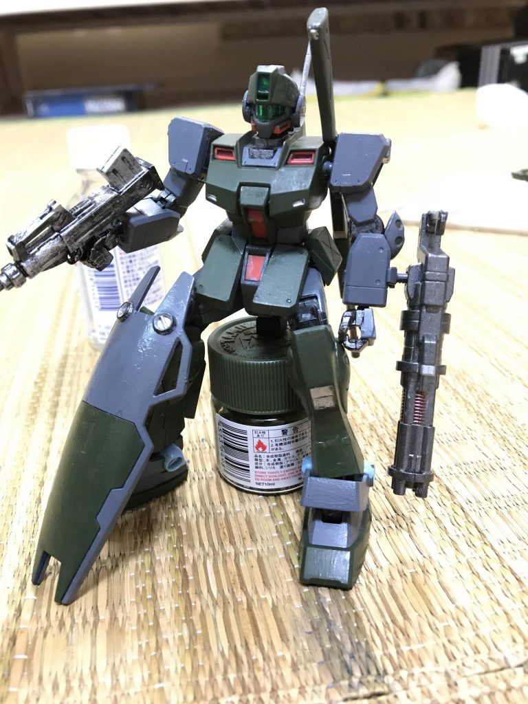 肩を塗ろうか迷っていた時