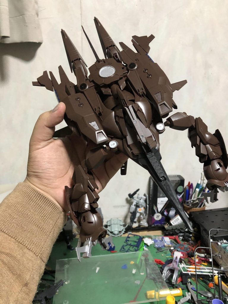 塗り分け前
このボリューム感