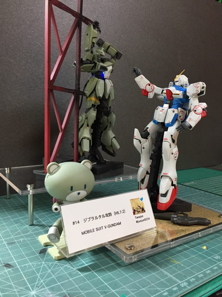 地元模型ショップ開催のガンプラコンペに出品した経緯あり(2016年夏 製作)