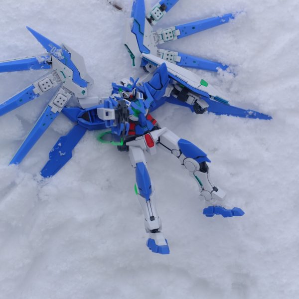 雪原の上で