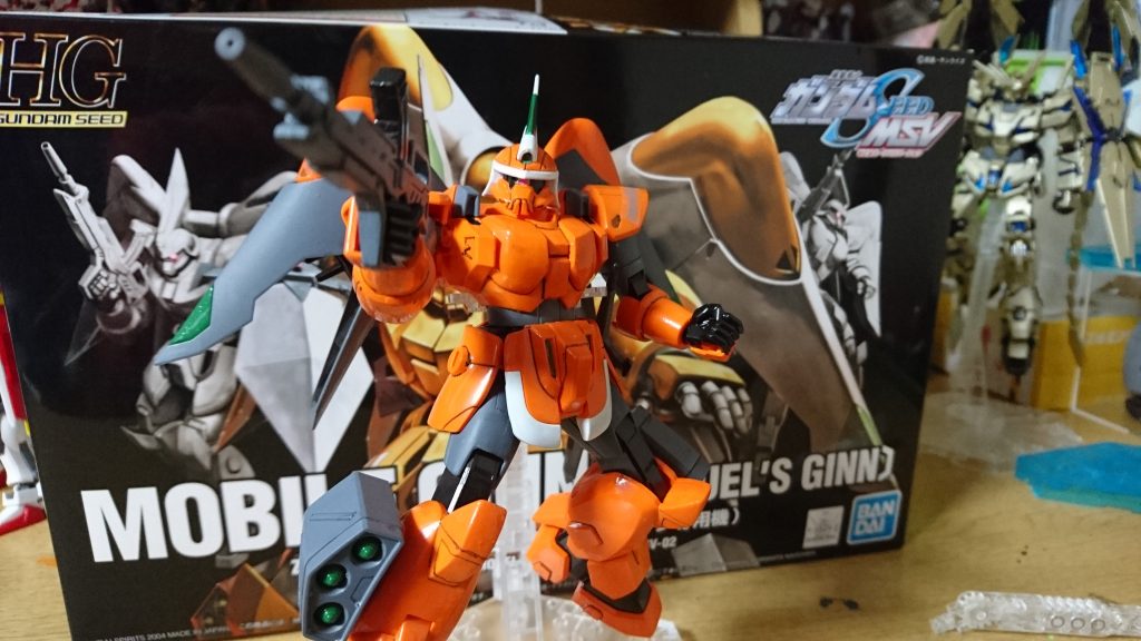 ジンの主武装のマシンガンで