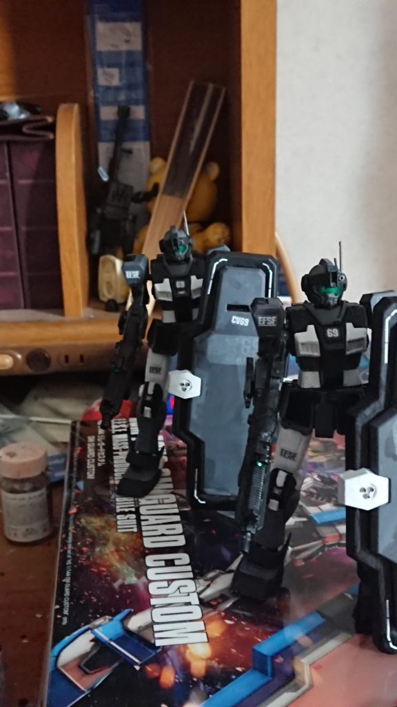 ジム・ガードカスタム  黒き闇夜の特務部隊–3枚目/制作者：トッシー