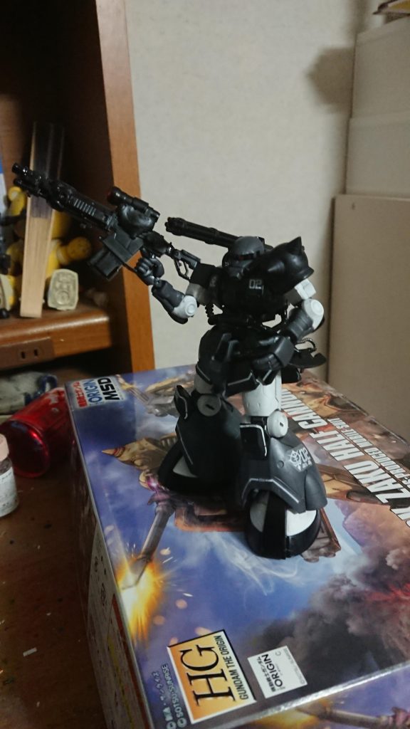 ザク試作機タイプ  地上仕様型–4枚目/制作者：トッシー