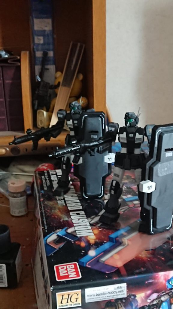 ジム・ガードカスタム  黒き闇夜の特務部隊–2枚目/制作者：トッシー