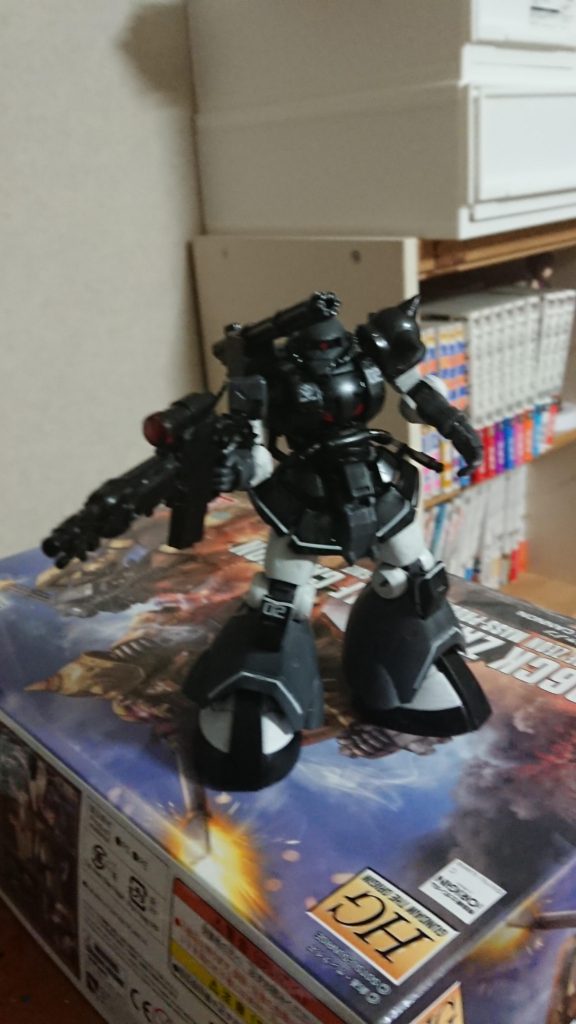 ザク試作機タイプ  地上仕様型–3枚目/制作者：トッシー