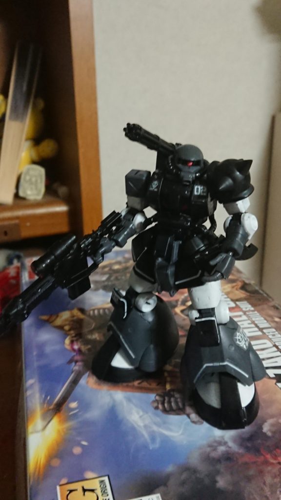 ザク試作機タイプ  地上仕様型–2枚目/制作者：トッシー