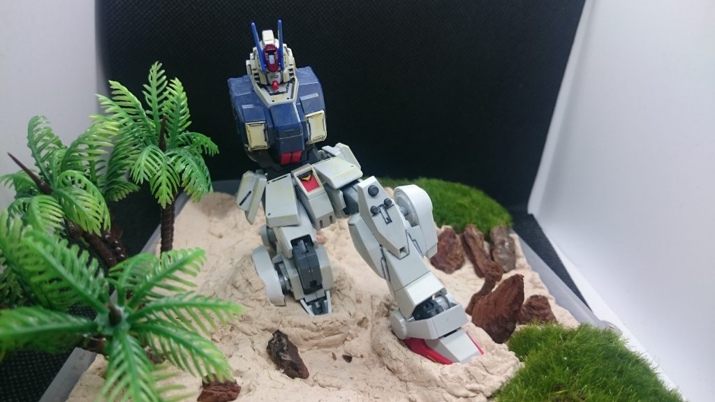 100均ジオラマチャレンジ とりあえず触れてみる編 Sakuyuuさんのガンプラ作品 Gunsta ガンスタ