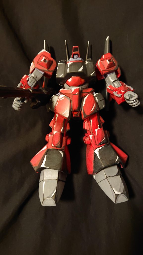 スプレー、エアブラシ不可なので。全て筆塗りです。それでも零歳児が迫ってくるので油断できない！！