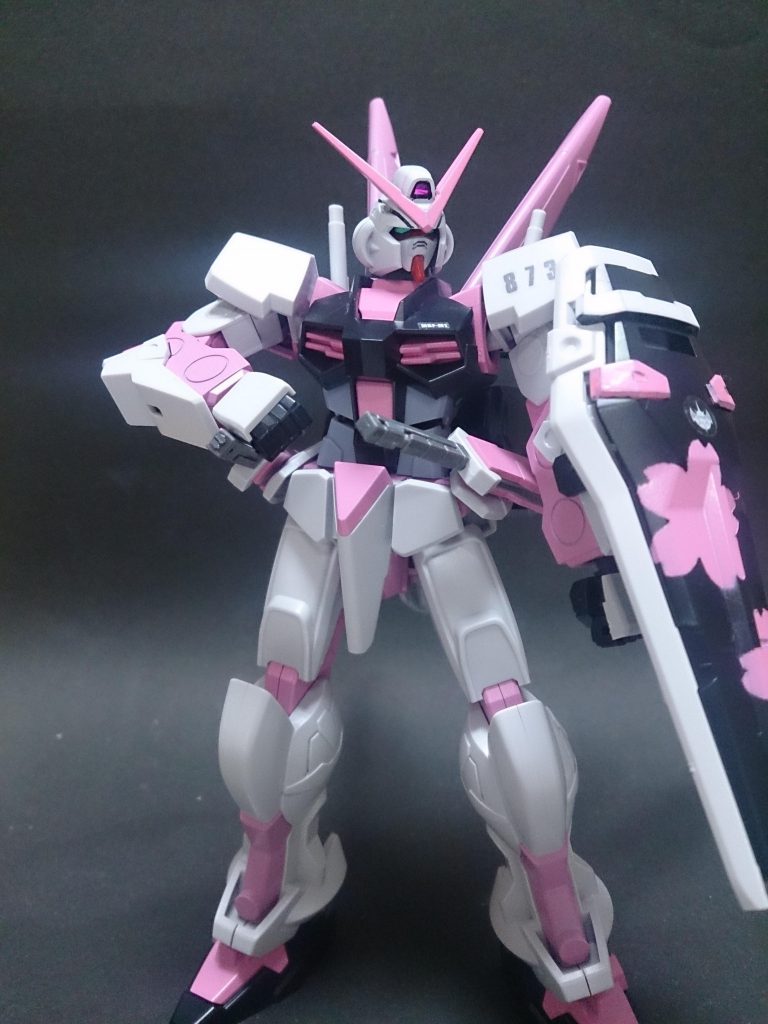 M1アストレイ ピンクフレーム桜花–4枚目/制作者：こがしねぎ