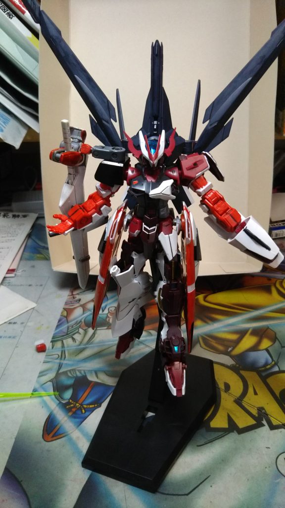 行け!ファング!!
因みにGNガントレットセイバーはビームライフルとしても、ファングとしても使えます。