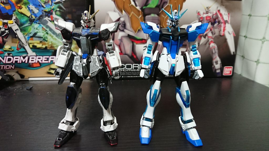 G-EXEとG-EXEMarkⅡ、G-EXEが銀をベースとした配色に比べてMarkⅡは青をベースとしている。
G-EXEの特殊システムはリミットが6段階まで存在し、まともに使えるシステムは5段階目まで、6段階はファイターとの一体化が失敗すればプラフスキー粒子の結晶体となってしまうため使用禁止としていたが、MarkⅡはそもそも一体化しないと使用できないため特殊システムを発動してもそのような事は起きない。