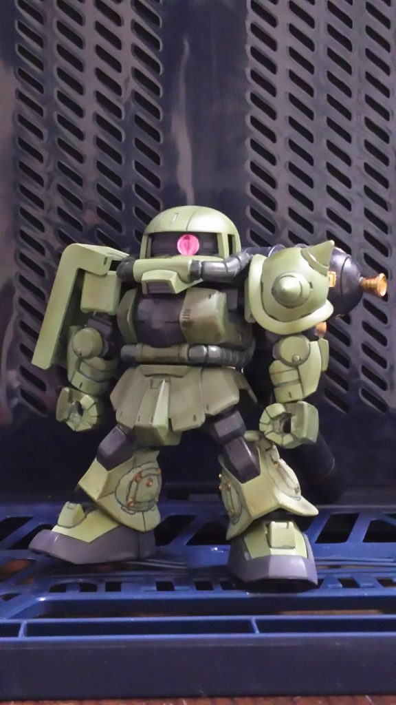 サンダーボルト風ザク–3枚目/制作者：ガンプラおばちゃん