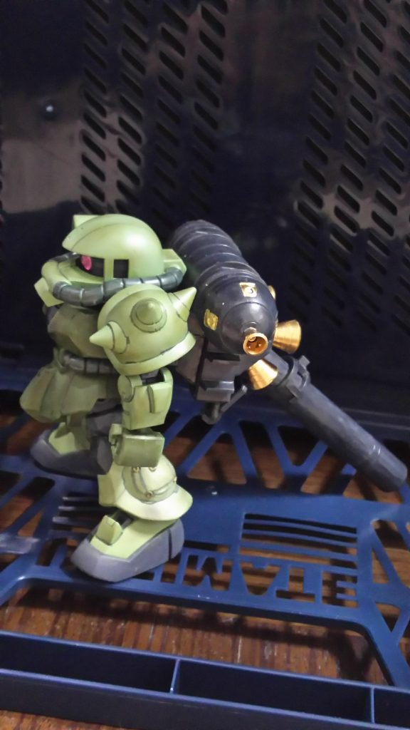 サンダーボルト風ザク–4枚目/制作者：ガンプラおばちゃん