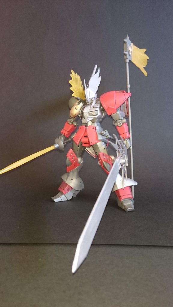 右胸はビキニアーマーイメージ
アタマは風になびく長髪のイメージ