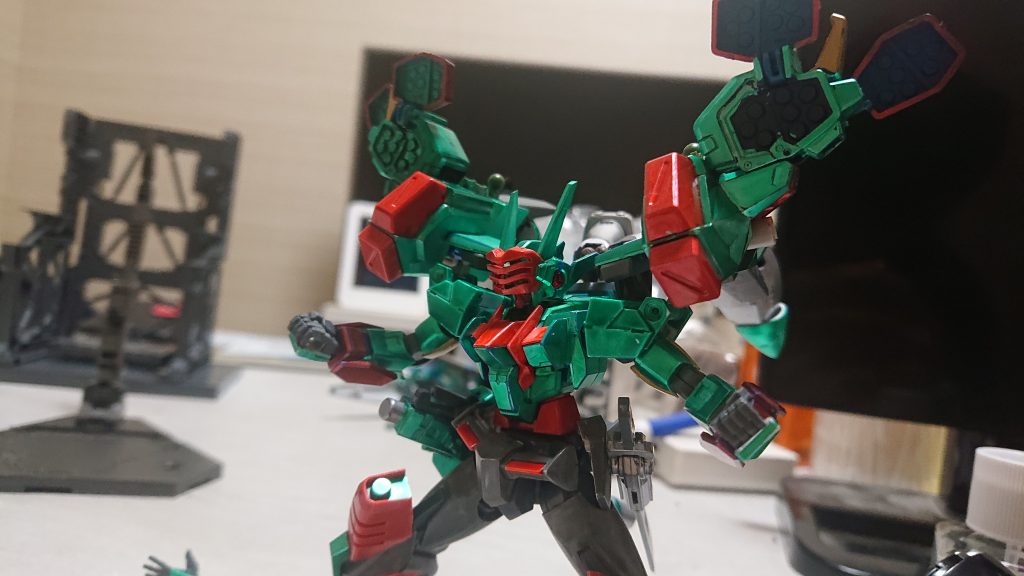 フルバースト
肩の開閉忘れた…