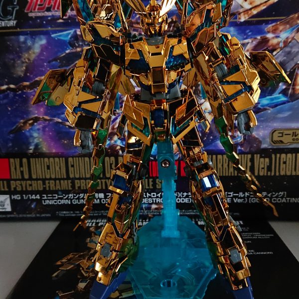 HG フェネクス ゴールドメッキ