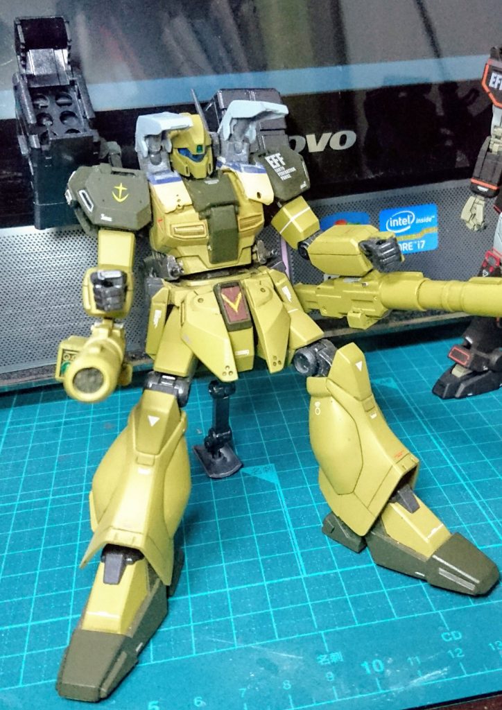 過去作のジェガンをちょいと変更しようと思ったら、思ったより、弄ることになってしまった。