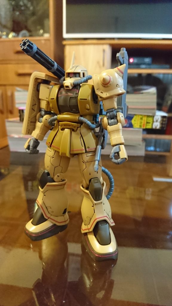 前面
如何にも、ザクって感じでした