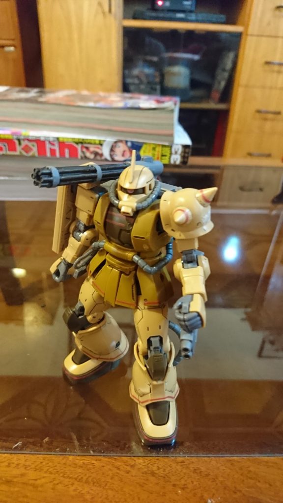 アクションポーズ その1
足の接地性にちょっと苦戦していましたw