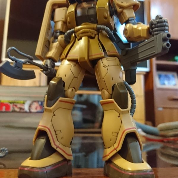 HGGTO MS-06CK ザクハーフキャノン