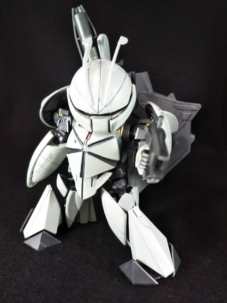 ライフルは少し長さを詰めてます。