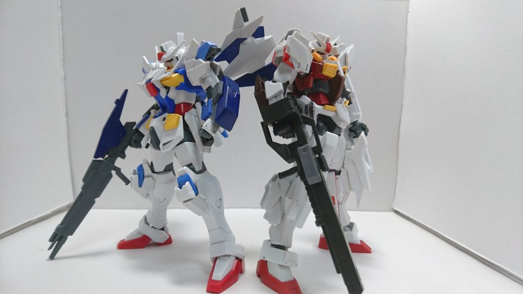 ガンダムフォルスとの2ショット