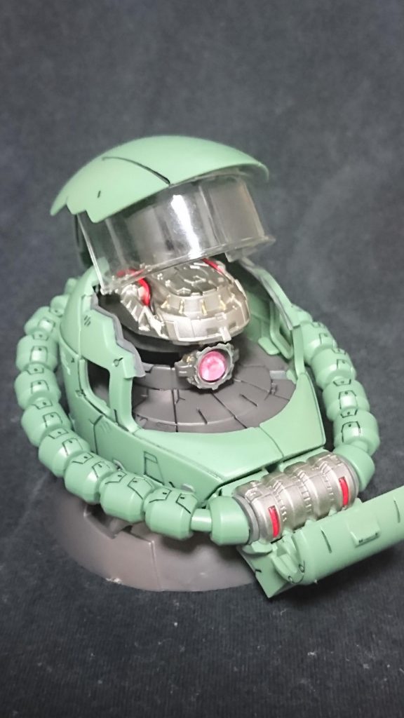 ザクヘッド–4枚目/制作者：白黒魔