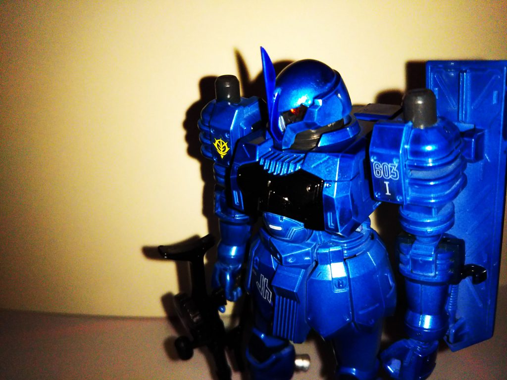 武器類はブラックで塗装。
テカテカをなるべく生かしてます！