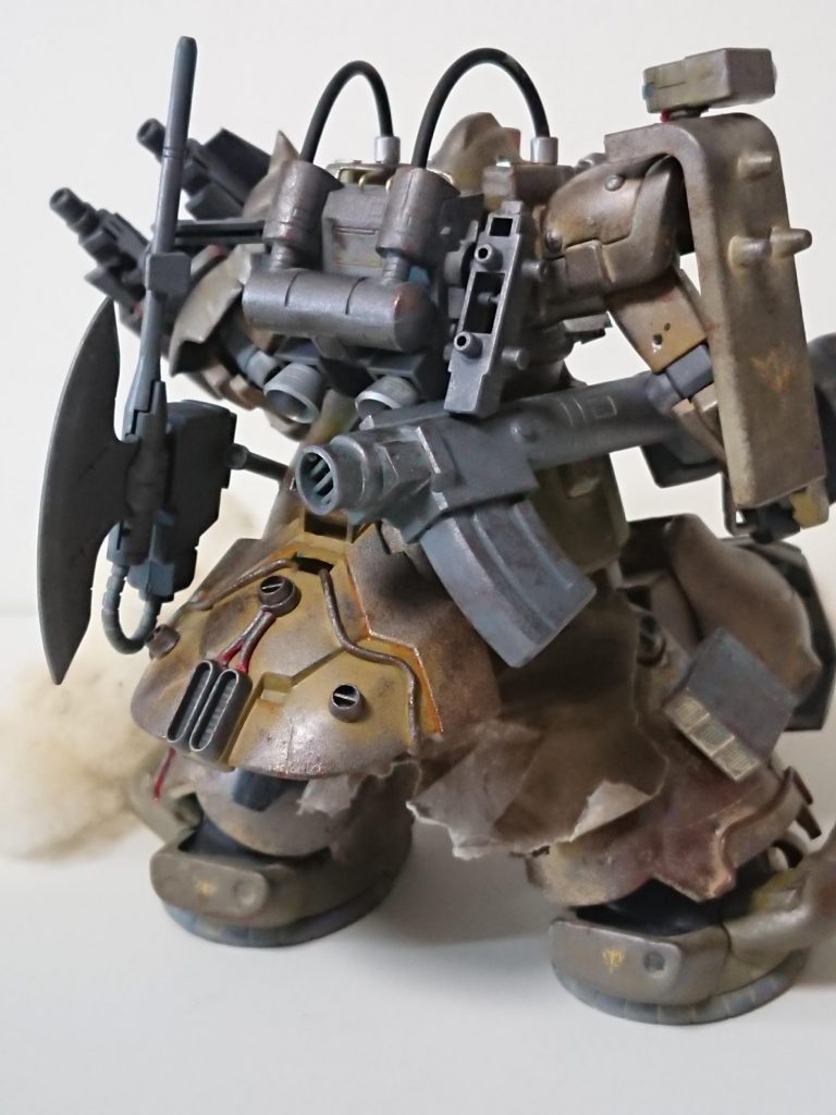 バック
スカートユニット追加で大型化