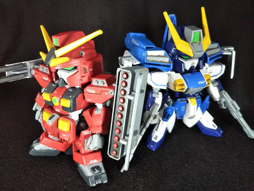 エアマスターBとの2ショットです。
真ん中にDXも並べたい。