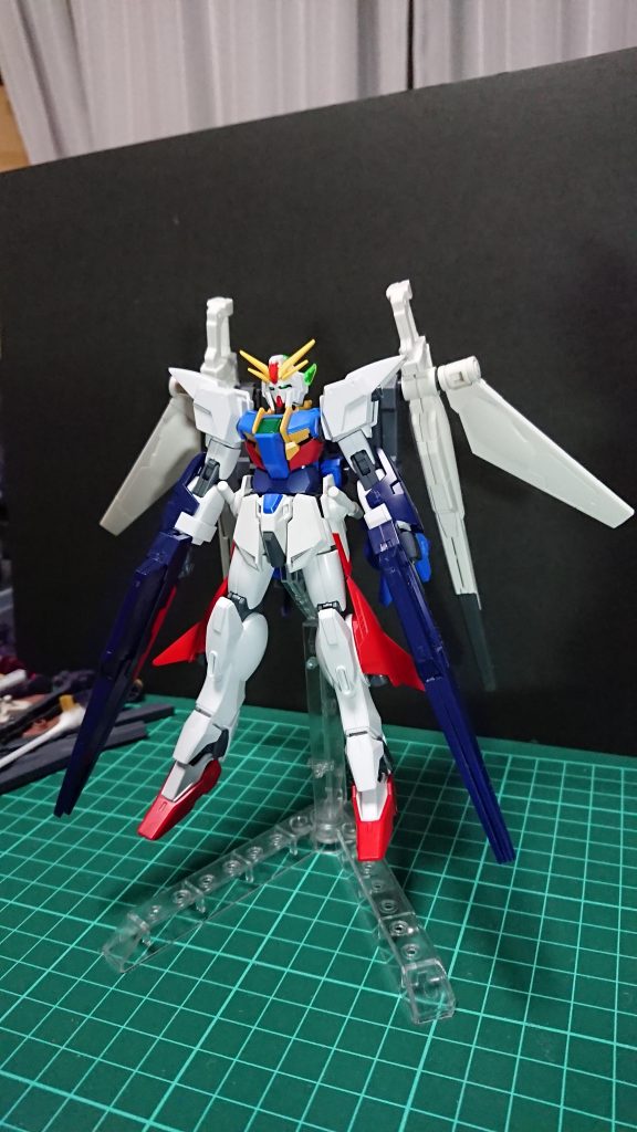 塗装前。大した改造はなく組み換えだけ仕上げ。