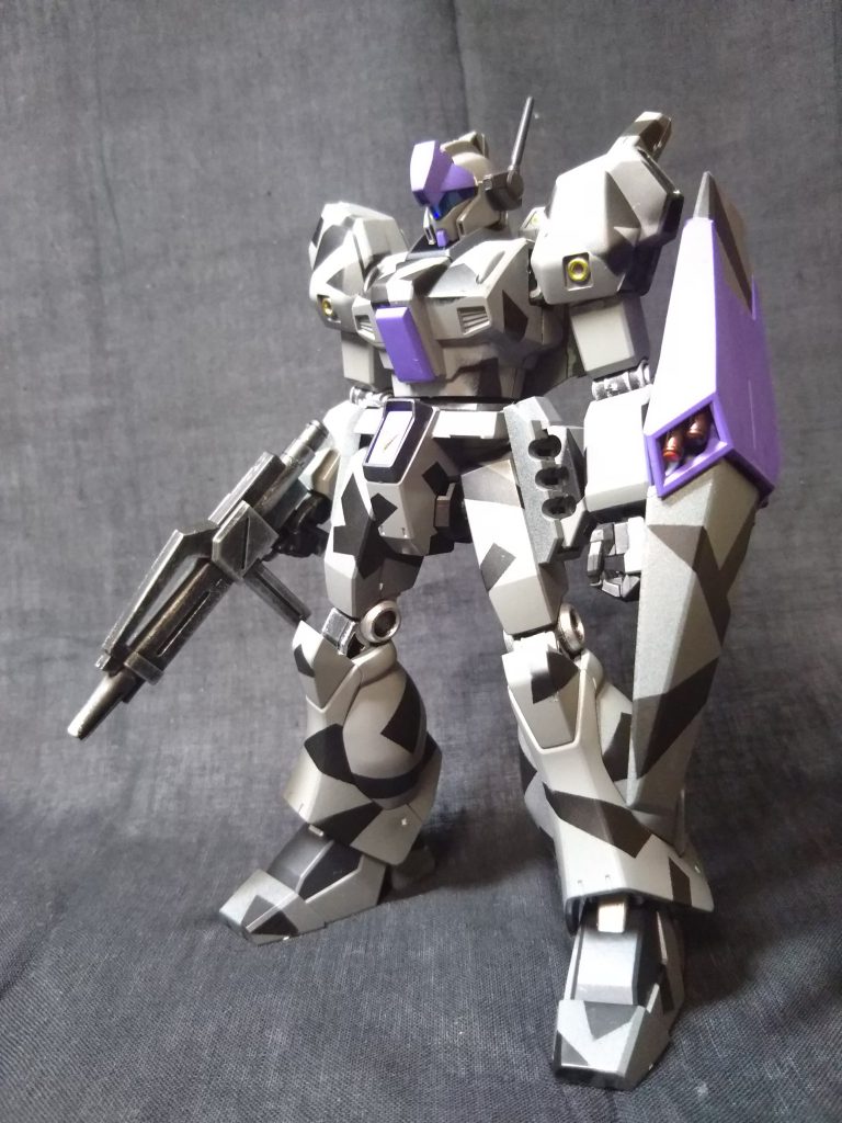 こうじゃ！この間2日、後はゲート後を筆で塗ってﾃﾞｶｰﾙ貼って汚して終了