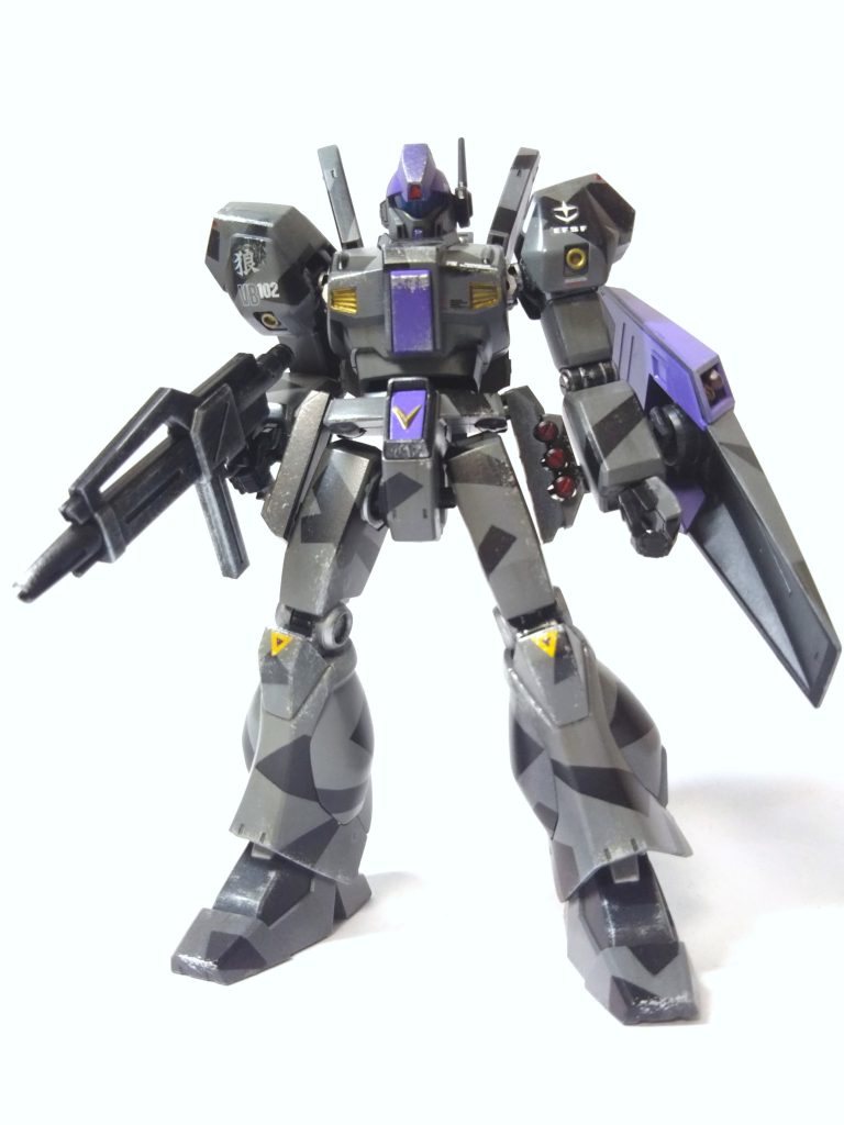 hgucジェガンお手軽ランナー塗装–3枚目/制作者：@sengoku_k1