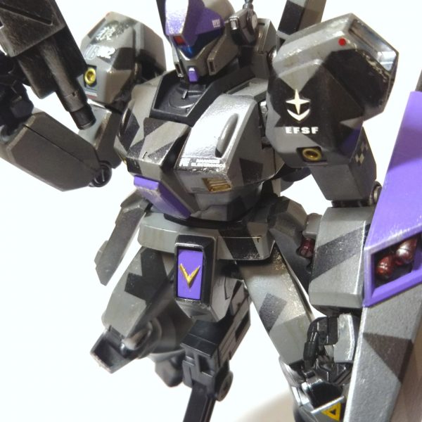 hgucジェガンお手軽ランナー塗装