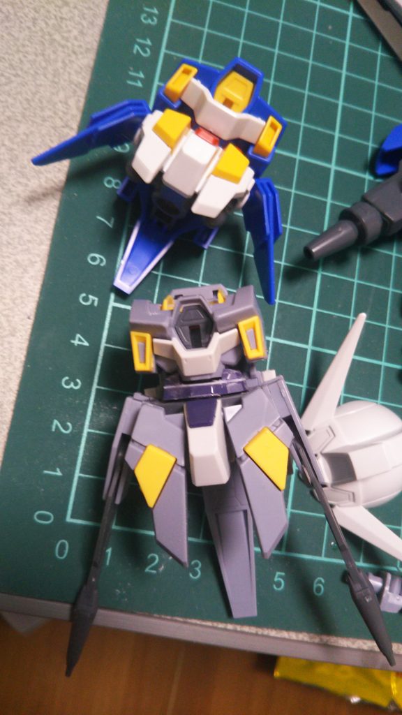 比較画像は無いですがお腹も短縮してます