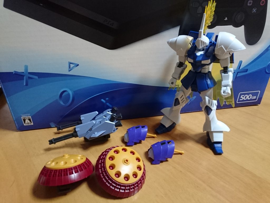 ギャンスロットと追加パーツ