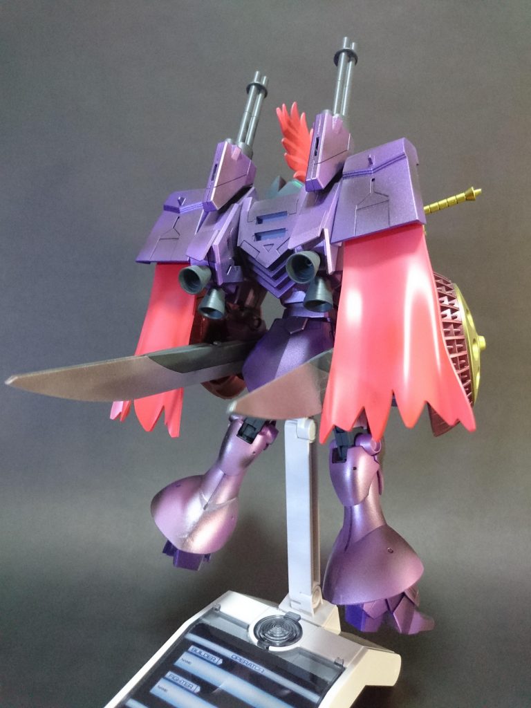 バルカンのバックパックの両側ににスロットのバックパックを取り付け