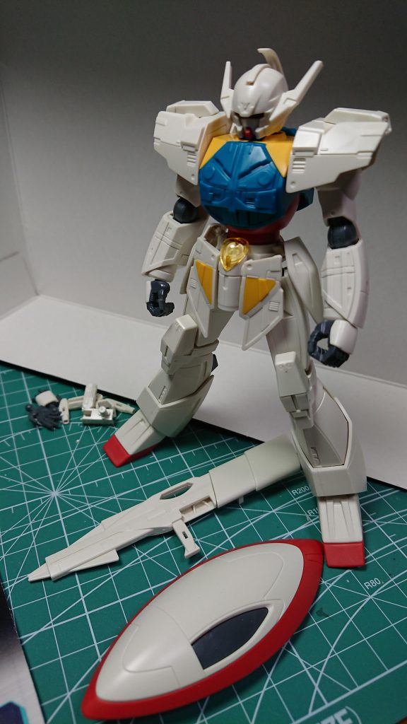 そのままだと綺麗すぎますね