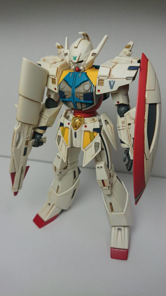 基のキットが良いのでプロポーションはいじっていません。