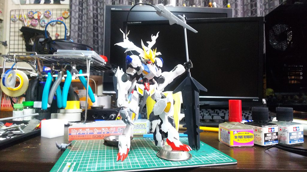 塗装前の確認。
はい格好良い。