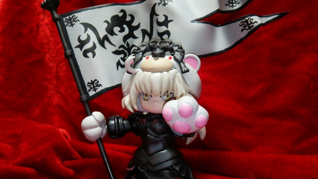 くまの着ぐるみと肉球ハンド装着の可愛いオルタが出来ました~♪